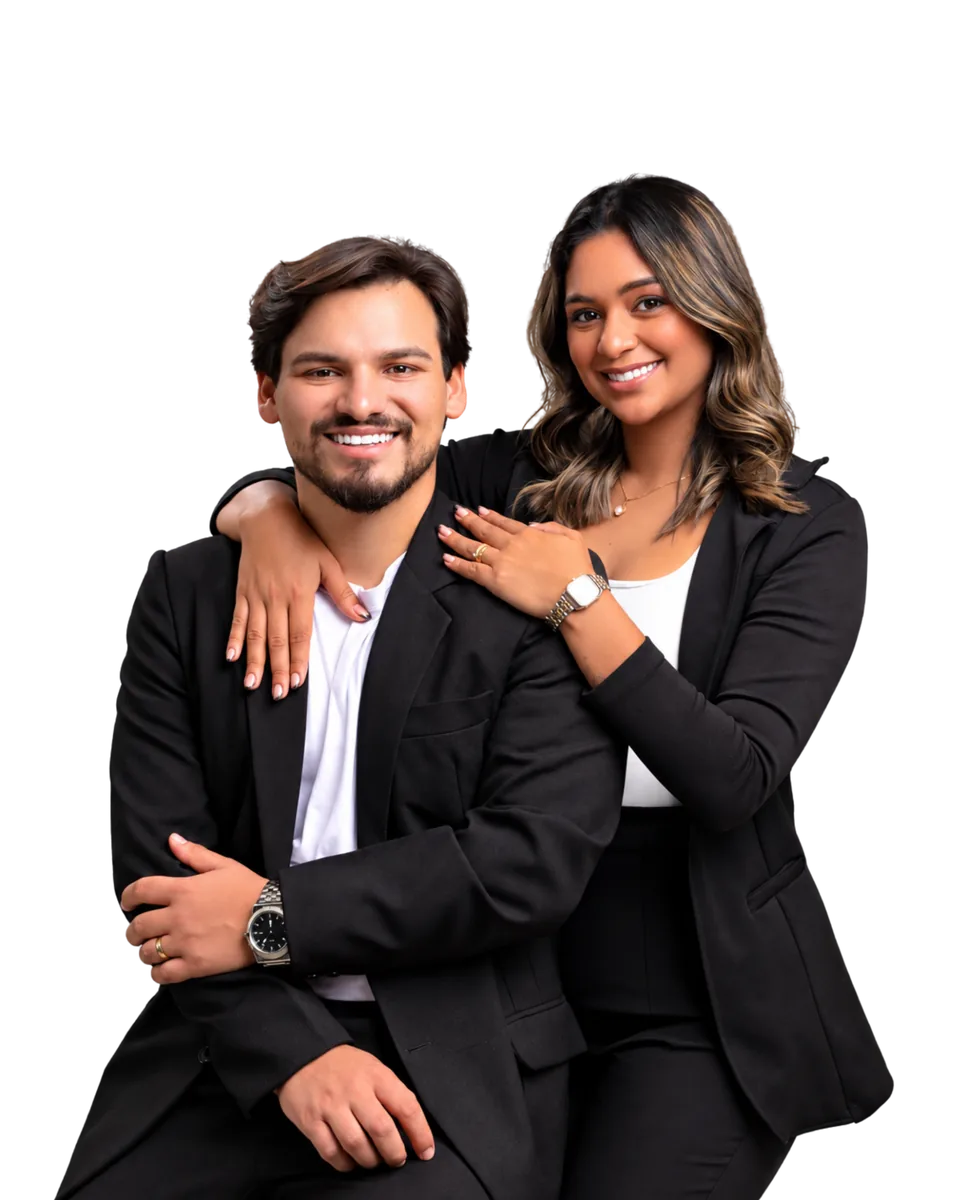 Guilherme Andrade e Mariane Azevedo, fundadores da Flyon